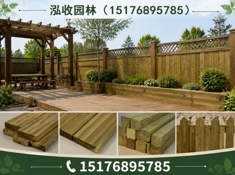 黄山塑木地板展示图
